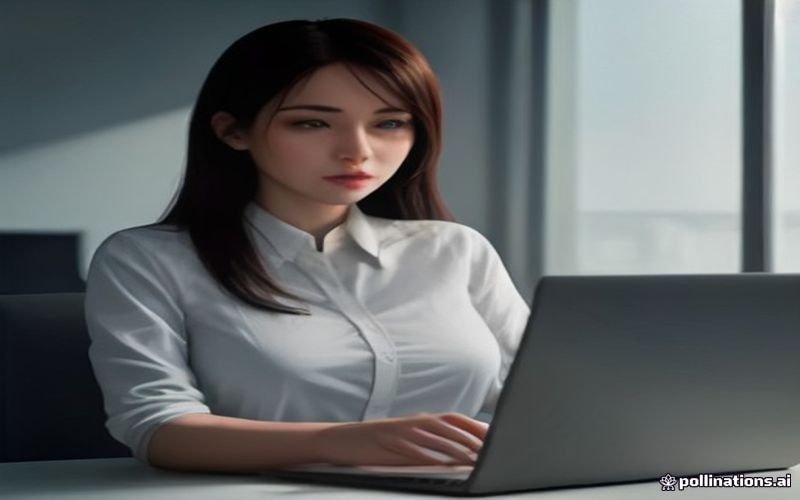 رجل أعمال محبط أمام الحاسوب يبحث عن طرق استرجاع حساب بائع أمازون